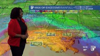 KATC Weather Forecast 10pm 06-16-24