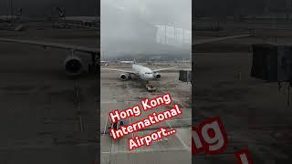 Getting Ready to Fly #From Chek Lap Kok Hong Kong #