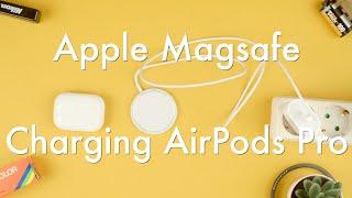 How to charge Airpods Pro Case with Apple Magsafe Charger || Apple Magsafe Charger