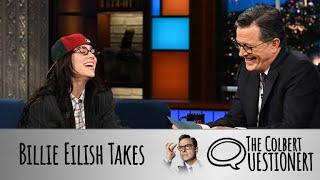 Billie Eilish Takes The Colbert Questionert - Part 2