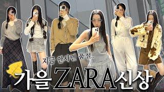 눈 까암빡하면 품절되는 ZARA 렌선쇼핑»»⩫ | 자라신상∙가을옷∙fw트렌드