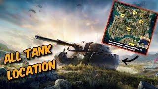 All Tank Location in Payload 3.0 | PUBG Mobile | BGMI | All Tank Location 