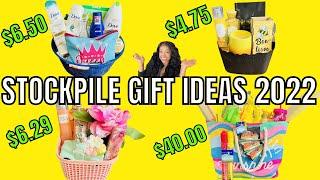 STOCKPILE GIFT IDEAS 2022 | COUPON STOCKPILE GIFT BASKETS | COUPONING GIFT BASKETS