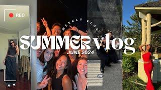 McGill graduation, Doug's bday, meal prep for weight loss ‍️| summer vlog 2024 ep.2 ️️