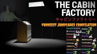 xQc's Funniest Jumpscare Compilation playing "The Cabin Factory"