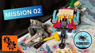 2024-2025 FLL SUBMERGED Mission 02 Shark Solution with Spike Prime