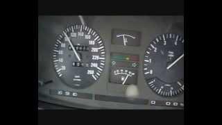 Acceleration manual BMW 745i E23 1984