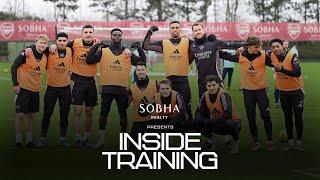 UP FOR THE CUP!  | INSIDE TRAINING | Preparing for Crystal Palace | Carabao Cup