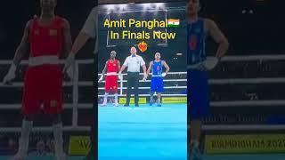 Amit Panghal Wins in Semifinals & Advances to Finals 51kg