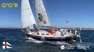 Jeremy Bagshaw / South Africa / OE32 - " OLLEANNA" - 5th sail through Hobart Gate -Part  2 Sail in