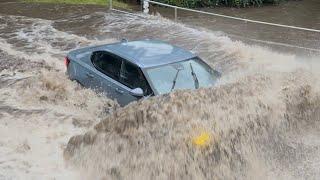 Non-Stop Fails!! || Bedfordshire & Essex Flooding || Vehicles vs Floods compilation || #172