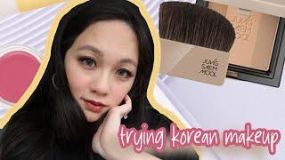 Trying New K-Beauty Makeup