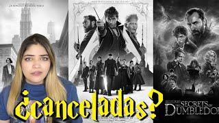 ¿Las películas restantes de Animales Fantásticos están canceladas?