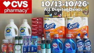 CVS HAUL all digital Deals || TONS of BOGO Deals 10/13-10/26