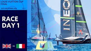 Louis Vuitton Cup Final | Day 1 - LIVE