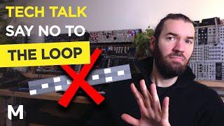 How to start a track, and avoid getting stuck in a loop