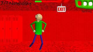 Baldi's Basics Gangnam Style Takeover (BEATEN WHILE ITEMLESS)