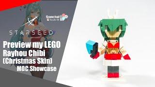 Preview my LEGO STARSEED: ASNIA TRIGGER Rayhou Christmas Skin Chibi | Somchai Ud