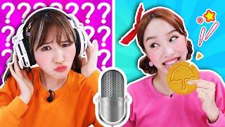 [지니vs보니] ASMR사운드 퀴즈 대결 챌린지! 과연 누가 이겼을까요?? ASMR Sound Challenge