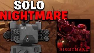 Solo Chapter 3 Nightmare - Tower Defense X