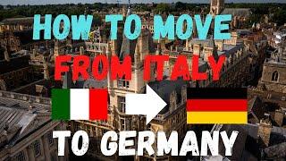 How I moved from Italy to Germany with my student permit. How you can Relocate