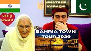 Akki and Dadi Ji Reaction - Bahria Town Karachi Street View (2020) - Expedition Pakistan