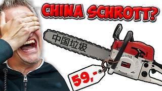 59€ CHINA KETTENSÄGE schlägt STIHL! BILLIGSTE KETTENSÄGE auf AMAZON | WERKZEUG NEWS 314