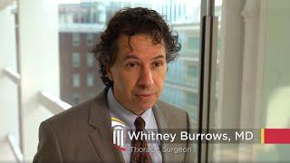 Meet Thoracic Surgeon Dr. Whit Burrows