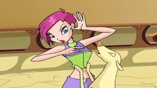 Tecna is attacked by a Canis Carnivorous | Winx Club Clip