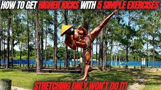 How To Get Higher Kicks With 5 Simple Exercises