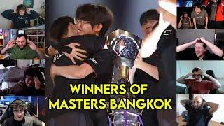 Valorant Pros/Streamers Reacts To T1 Winning MASTERS BANGKOK!!!