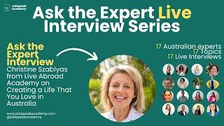 Ask the Expert, Christine from Dream Life Academy on Creating a Life you Love in Australia