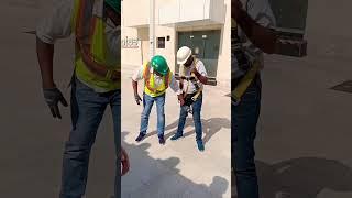 Working at height training | How to use safety harness #shorts #short