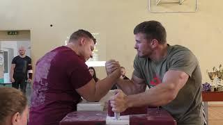 Raimonds Liepins vs Arnis Zoriks - Final Latvian Arm wrestling Championship 2022