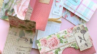 6x6 Paper Pad Projects | No Cut Envelopes | Flat Mail Mini Album Tutorial