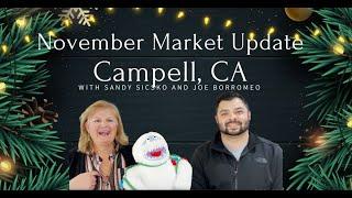 November's Campbell Home Market Update 2022 with the Sandy Sicsko and Joe Borromeo Real Estate Team