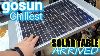 GoSun Chillest Solar Table has arrived