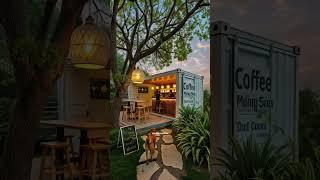 顛覆傳統‼️貨櫃屋咖啡館這樣設計， 讓人一秒愛上 Container Coffee House Proposal