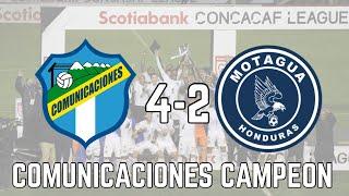 COMUNICACIONES 4-2 MOTAGUA (RESUMEN) COMUNICACIONES CAMPEÓN