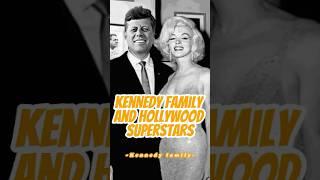 The Legendary Scandal between the Kennedy Family and Hollywood Superstars! #celebrity #holleywood