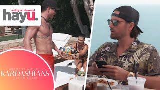 Scott Gets Jealous Of Kourtney's Hot Lifeguard | Season 20 | Keeping Up With The Kardashians