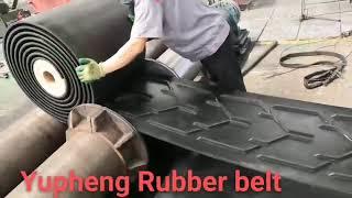 Chevron rubber conveyor belt Made in Yupheng China