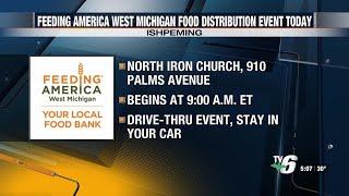 Feeding America West Michigan schedules food distribution event in Marquette County Thursday