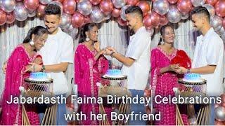 Jabardasth Faima Birthday Celebrations with her Boyfriend / Patas Faima with her Lover