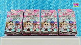 LOL Surprise Dance Off Trading Card Game Unboxing Review | PSToyReviews