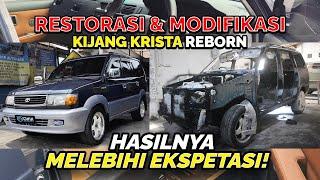 Totalitas Pengerjaan Restorasi & Modifikasi Toyota Kijang Krista Reborn, Hasilnya bikin Terharu!