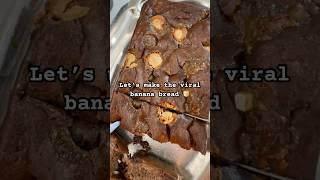 The Viral chocolate banana bread #healthydish #healthyrecipe #eatgood #yummyrecipe #viralshort