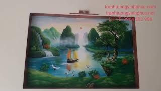 VẼ TRANH 3D TẠI PHÚC ỨNG - SƠN DƯƠNG - TUYÊN QUANG 0964 503 986