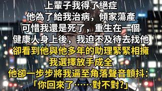 上輩子我得了絕症。他為了給我治病，傾家蕩產，求遍神佛。可惜我還是死了。重生在一個健康人身上後，我迫不及待去找他。