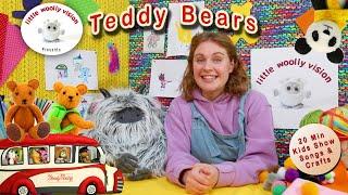 Nursery Rhymes and Kids Craft Ideas - The Little Woolly Vision Show - Teddy Bears